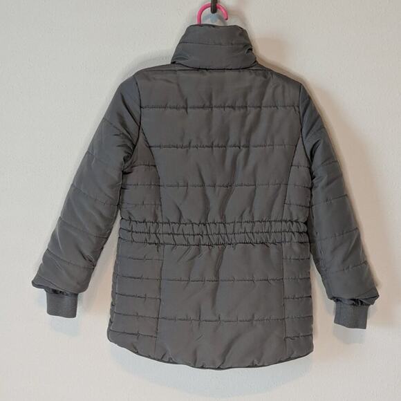 Copper Key Gray Zip Up Toddler Fuzzy Lined Collar Puffer Coat Size 2T/3T - Picture 5 of 9